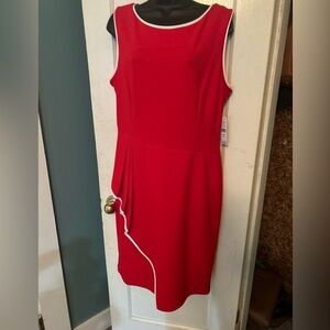 Glamour women’s red and white dress